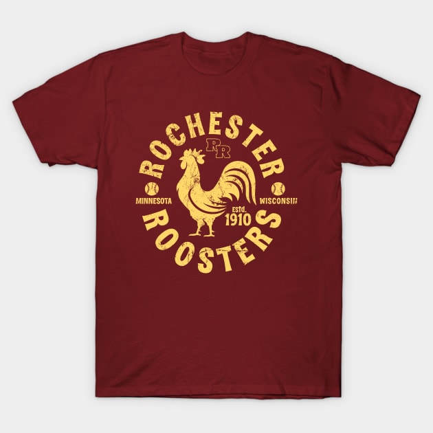 Rochester Roosters T-Shirt by MindsparkCreative